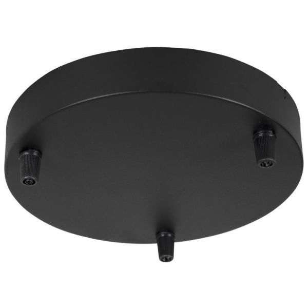 Hide-a-Lite 7910190 Takkopp utvendig, for 3 armaturer Svart
