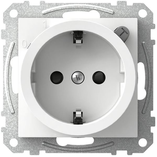 Schneider Electric Exxact WDE002323 Vekkuttak med jordfeilbryter, 1-veis