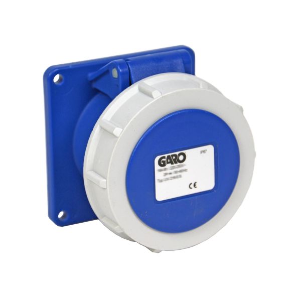 Garo UIV 432-9 S Paneluttak IP67, 5-polet, 32 A Blå, 9 h