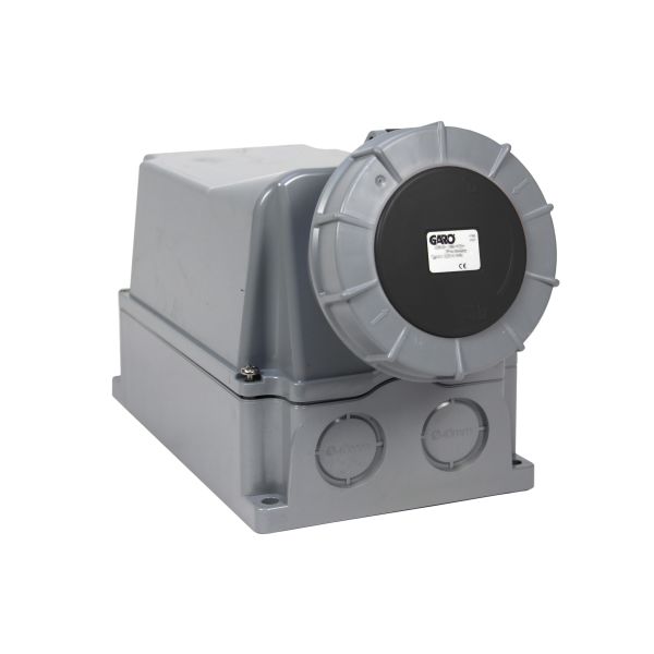 Garo UIV 3125-7 S + RU Vekkuttak IP67, 4-polet 125 A Svart, 7 h