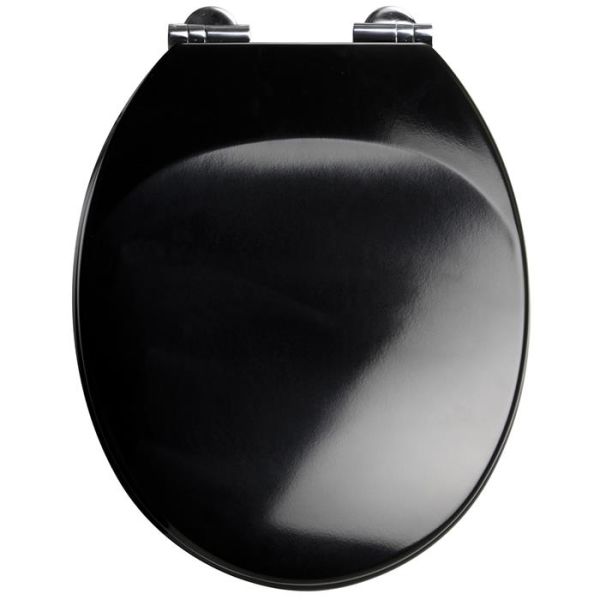 Gelia 3013120441 Klosettsete universal Svart, soft close
