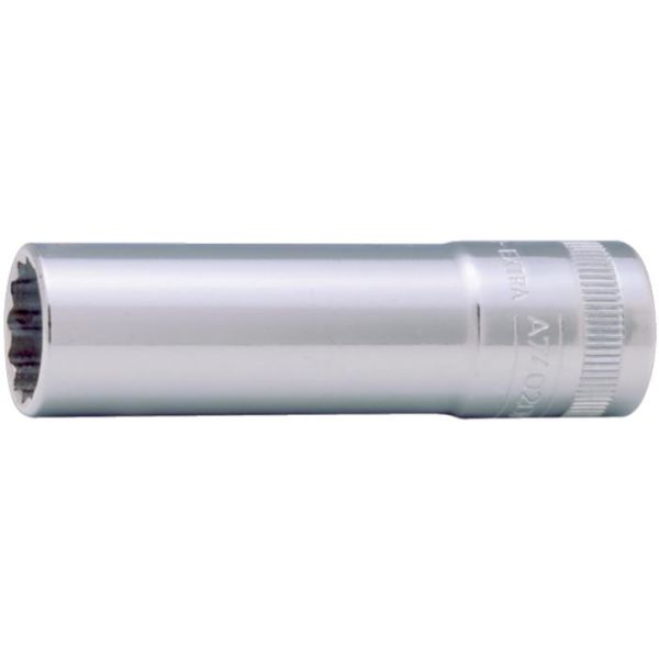 Bahco A7402DZ-1/2 Tolvkantpipe 3/8", lang modell, tomme 1/2"
