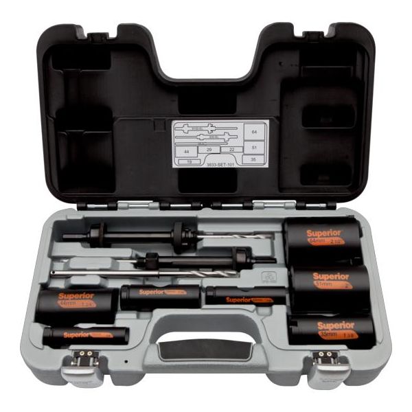 Bahco 3833-SET-101 Superior Hullsagsett