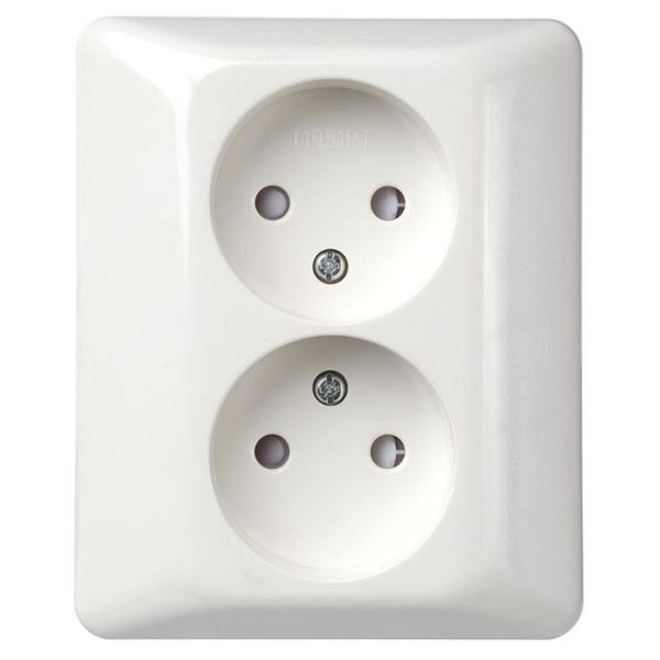 Elko EKO04503 Vekkuttak innfelt, ujordet, 2-veis, uten klemmer