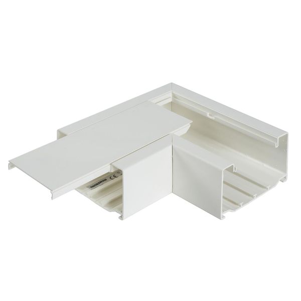 Schneider Electric 5526530 L-stykke 90°, hvit