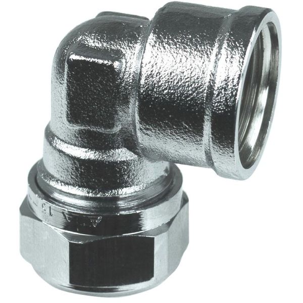 Gelia 3006147002 Klemringkobling Inv. gjenge, vinkel, forkrommet 12 x G10
