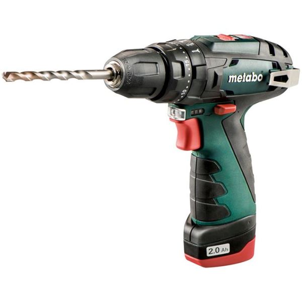 Metabo PowerMaxx SB Basic Slagbormaskin med 2,0Ah-batterier og lader