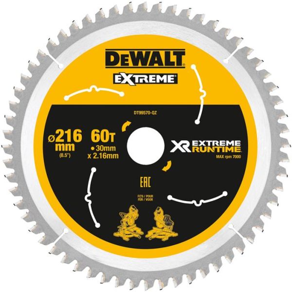Dewalt DT99570 Sagklinge 60T