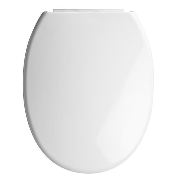 Gelia 3013120681 Toalettsete hvit, soft close, universal
