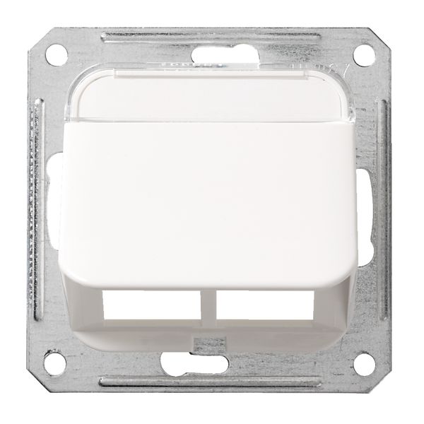 Schneider Electric 510253300 Midtplate vinklet, for datauttak 1 kobling