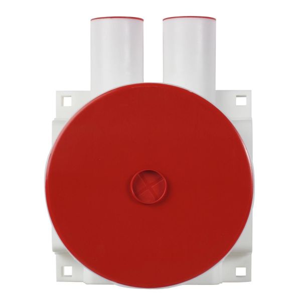 Elko 5230 Apparatboks hvit, 60 mm 2 rørtilkoblinger