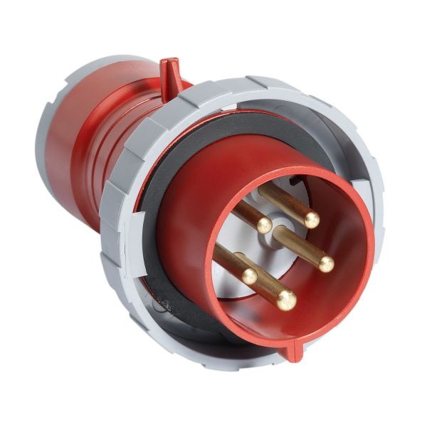 ABB 2CMA166494R1000 Støpsel IP67, 16 A, skrueklemme 5-polet, rød