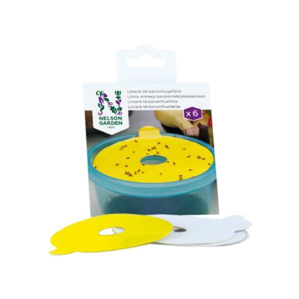 Nelson Garden 8658 Limark til bananfluefelle, 6-pakning