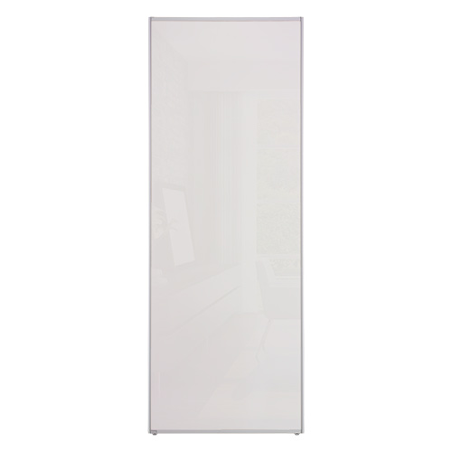 Hvit glass Mirro Solo
