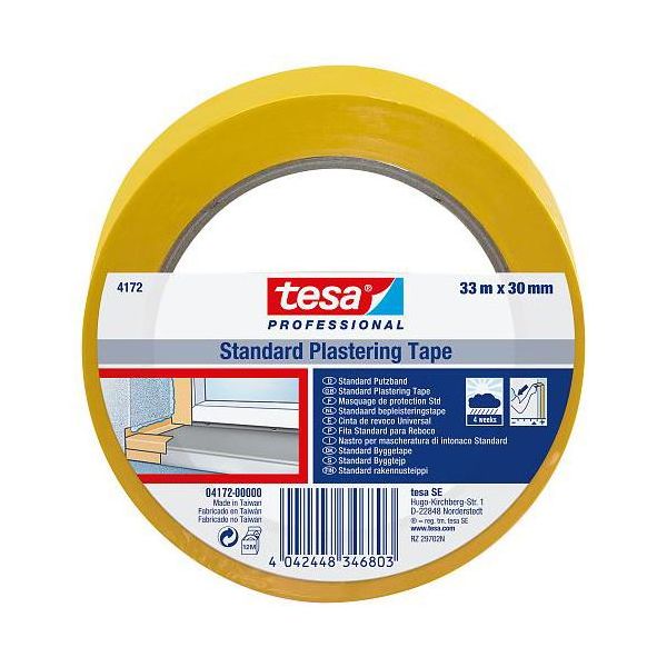 Tesa 4172 Byggtape PVC, 33 m x 50 mm