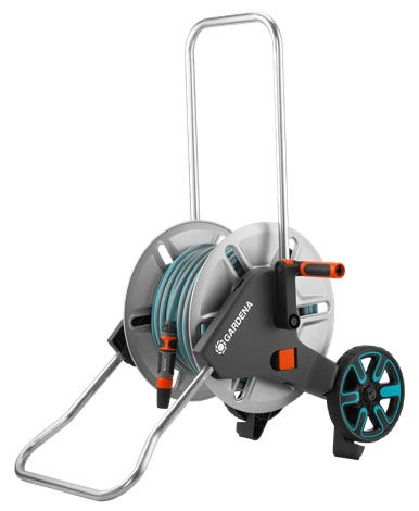 Gardena Hageslangevogn AquaRoll M Metal Inkl. Slange