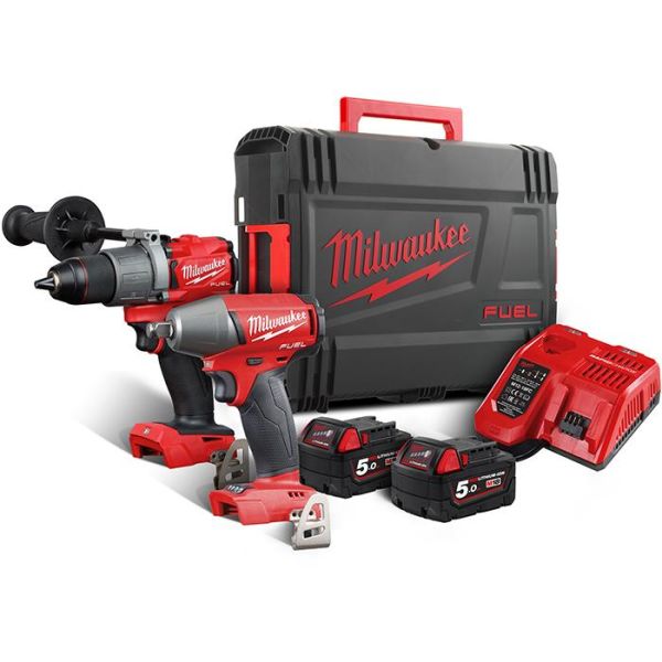 Milwaukee M18 FPP2C2-502X Verktøypakke
