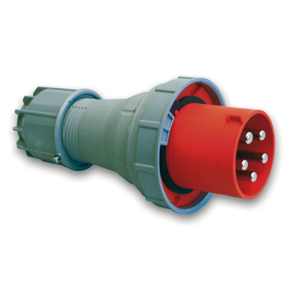 Garo Basic Støpsel IP67 5-polet 125 A 6 h, rød