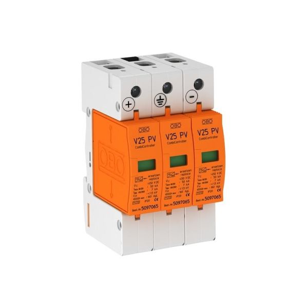 Obo Bettermann 5097447 Overspenningsvern kombibeskyttelse type 1+2 Uten fjernsignalering