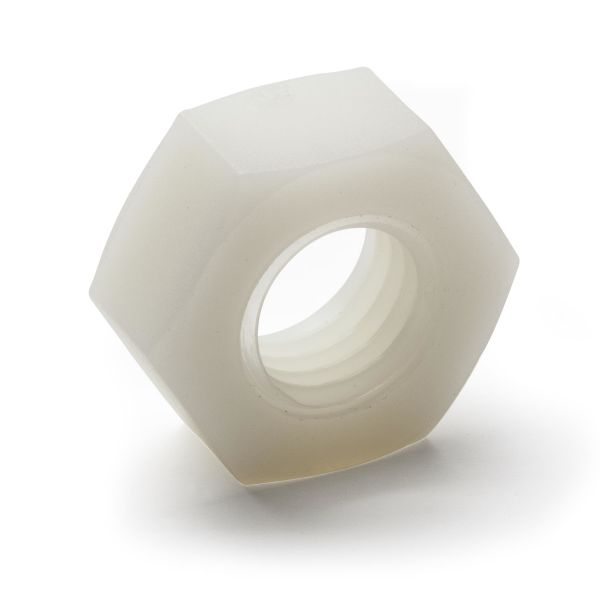 Arvid Nilsson 21710000 Sekskantmutter DIN 934, M6M nylon, 100-pakning M10