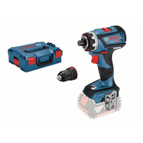 Bosch GSR 18V-60 FC Borskrutrekker med L-BOXX + tilbehør, uten batteripakke
