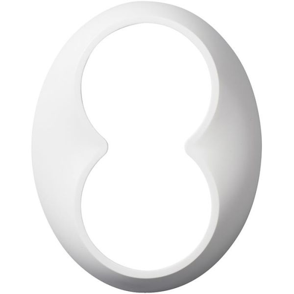 Schneider Electric Renova WDE011404 Ramme for 2-veisuttak, hvit