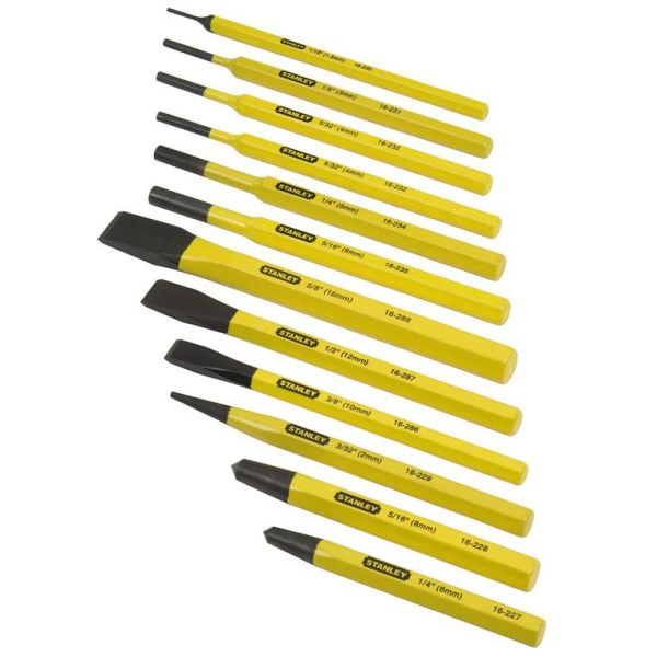 STANLEY 4-18-299 Trekker- og drivdorsett 12 deler