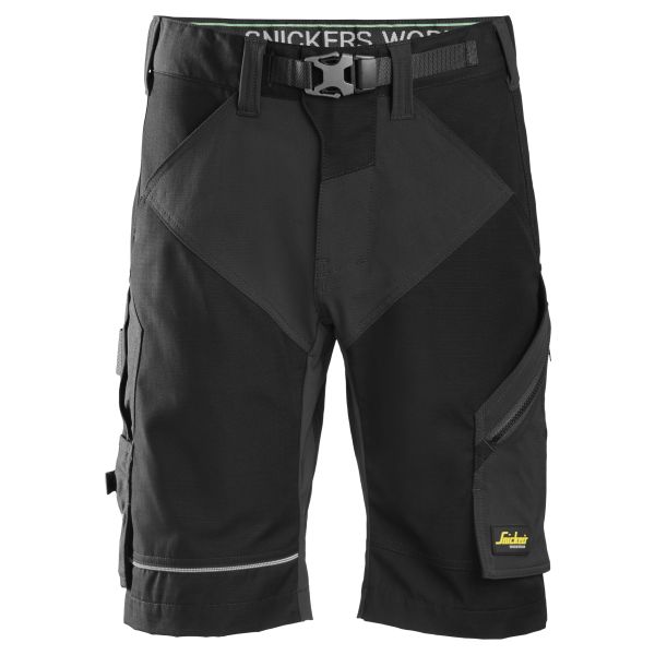 Snickers 6914 FlexiWork Arbeidsshorts svart 44
