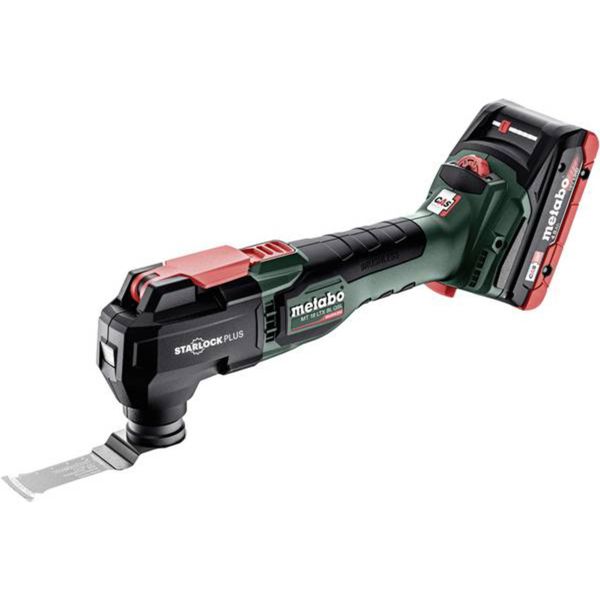 Metabo MT 18 LTX BL QSL Multiverktøy 2 stk. Li-Power 4,0 Ah-batterier
