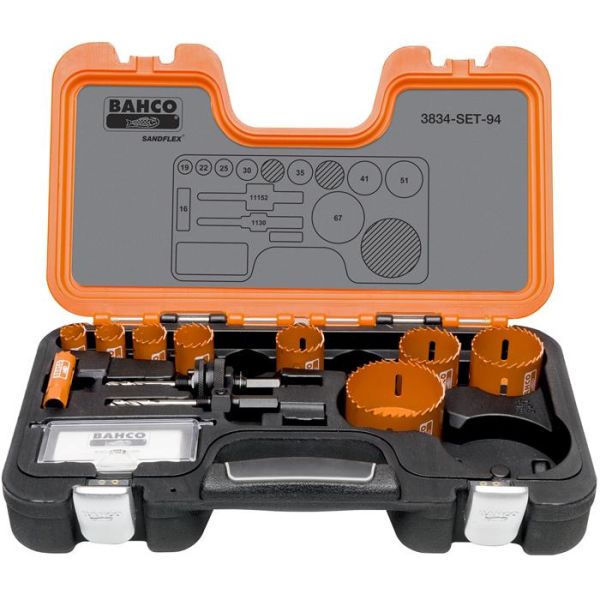 Bahco 3834-SET-94 Hullsagsett
