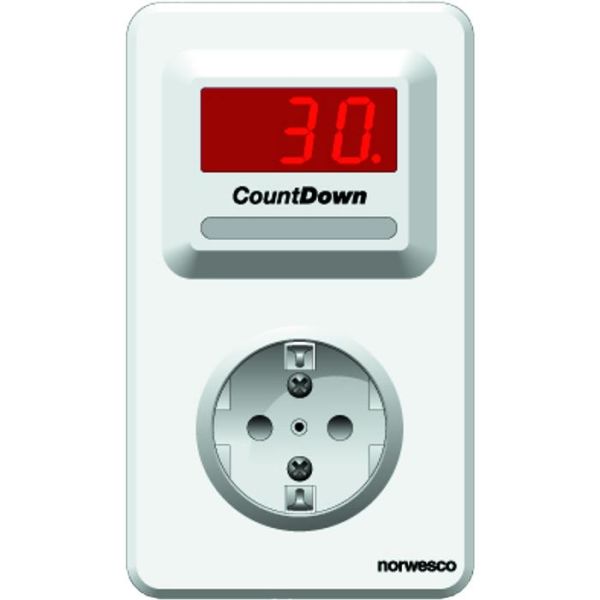 Norwesco CountDown CDOK Beskyttelsestimer elektronisk, med vegguttak