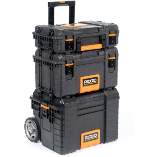 Ridgid 54358 Koffert med vogn, 3 deler