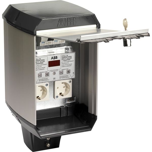 ABB CW 200 Bilvarmersentral temperaturstyrt elektronisk tidsur