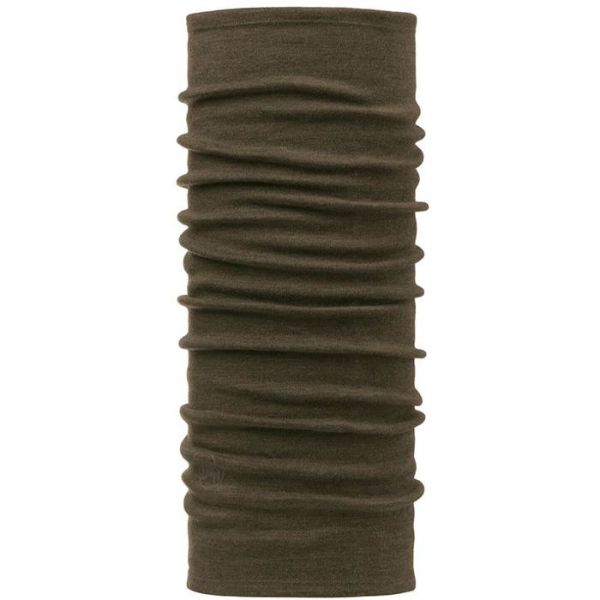 Buff Merino Wool Halsvarmer brun