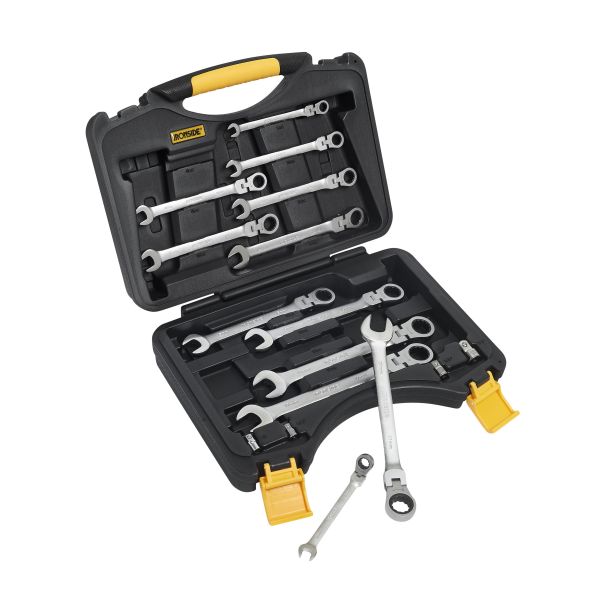 Ironside 117337 Sperrekombinøkkelsett 16 deler, 8-19 mm