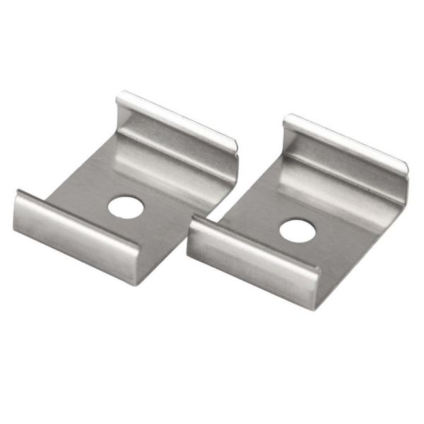 Hide-a-Lite Clips Art Feste 2-pakning Aluminium
