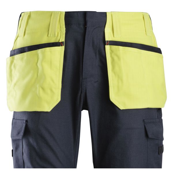Snickers 9793 ProtecWork Hylsterlommer sys fast Varsel, gul