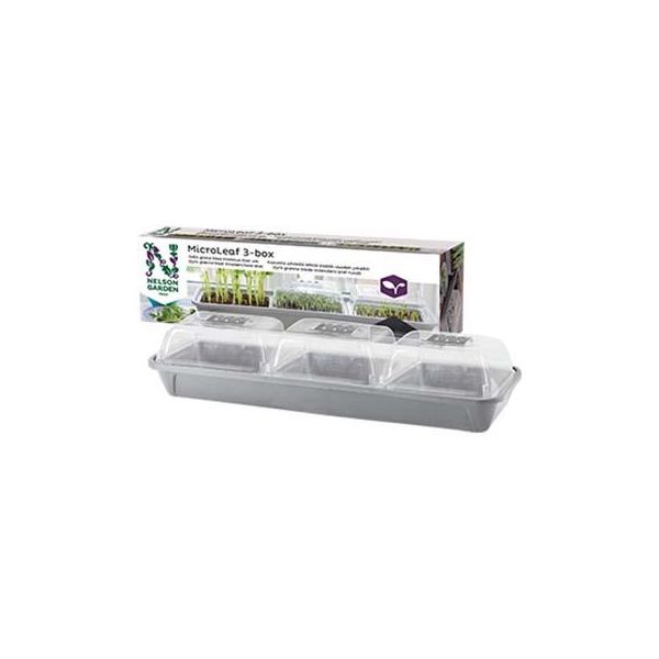 Nelson Garden Micro Leaf Minidrivhus 3-boks