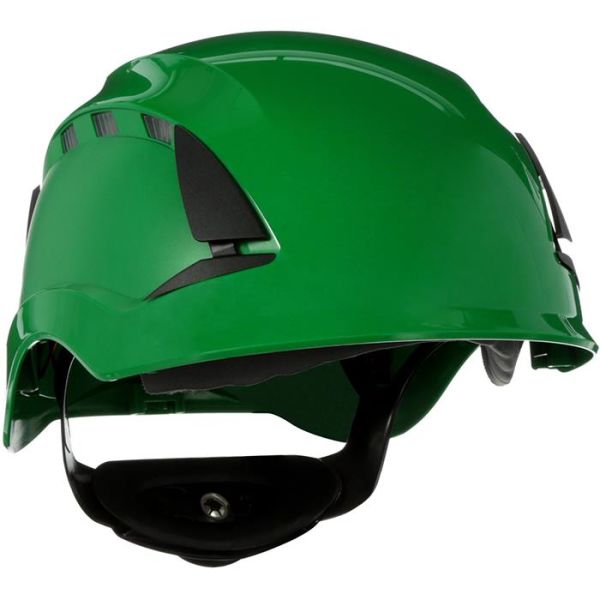 3M SecureFit X5504V Vernehjelm ventilert Grønn
