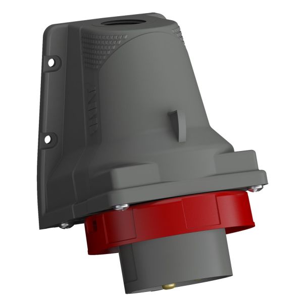 ABB 2CMA101206R1000 Vegginntak IP67 Rød, 32 A, 5-polet, 109 mm