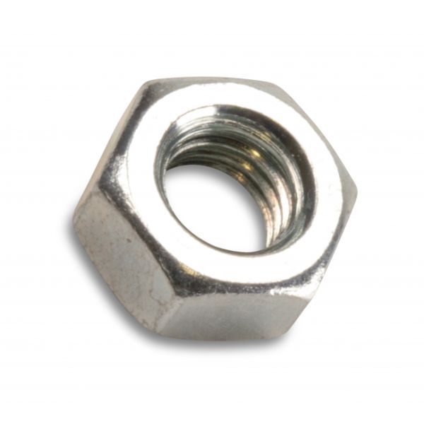 Heco 9605131 Sekskantmutter M6M, galvanisert M4, 25-pakning
