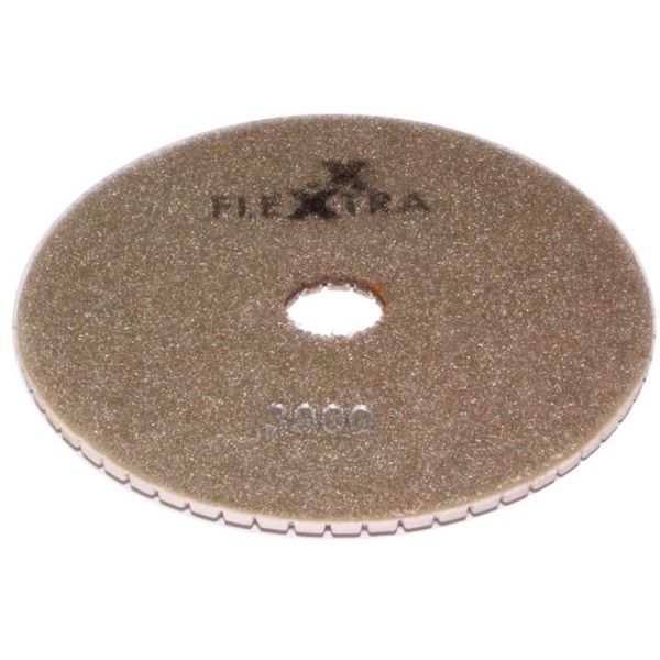 Flexxtra 100.251 Diamantslipeskive 125 x 4 mm, våt/tørr Grit 3000