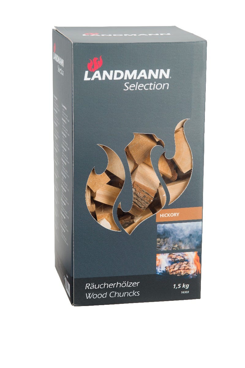 Landmann Trebiter Wood Chunks Hickory 1,5kg