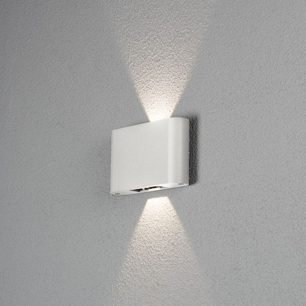 Konstsmide Vegglampe Chrieri 2x6w Led Hvid