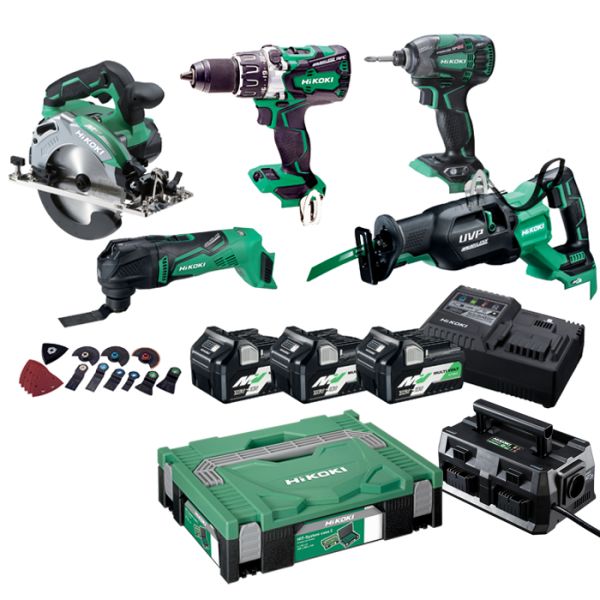 HiKOKI 68000549 Verktøypakke med multiportlader