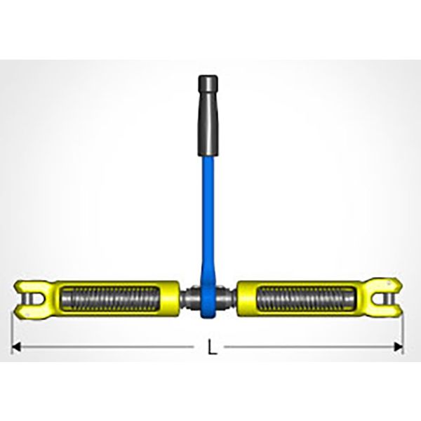 Gunnebo GT-10-10 Surring med gripekrok, 80 kN