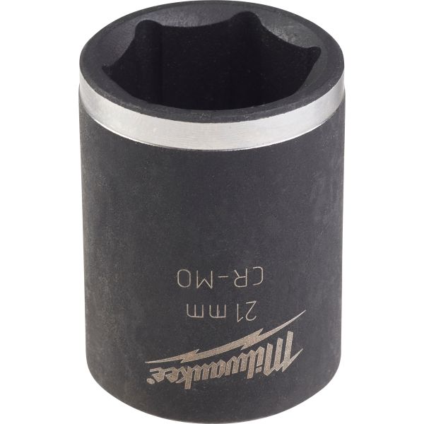 Milwaukee Shockwave Impact Duty Kraftpipe 1/2"-feste, kort 21 mm