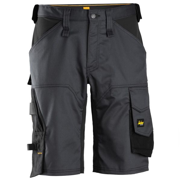 Snickers 6153 AllroundWork Shorts stålgrå / svart 44