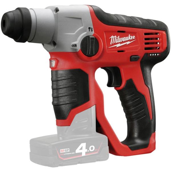 Milwaukee M12 H-0 Borhammer uten batterier og lader