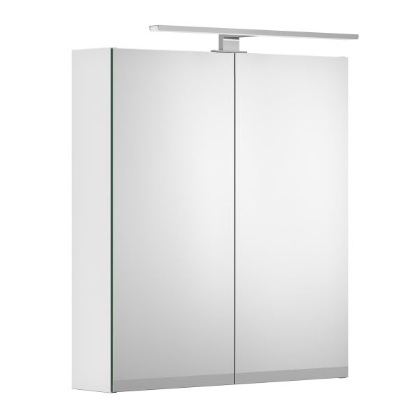 Gustavsberg Artic Speilskap 60 cm, integrert eluttak Hvit
